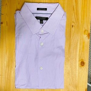 Banana Republic dress shirt - purple and white